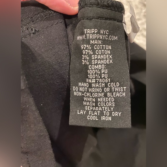 Rare Tripp NYC Dang Goodman Buckle Mini Skirt Size S - Picture 9 of 10